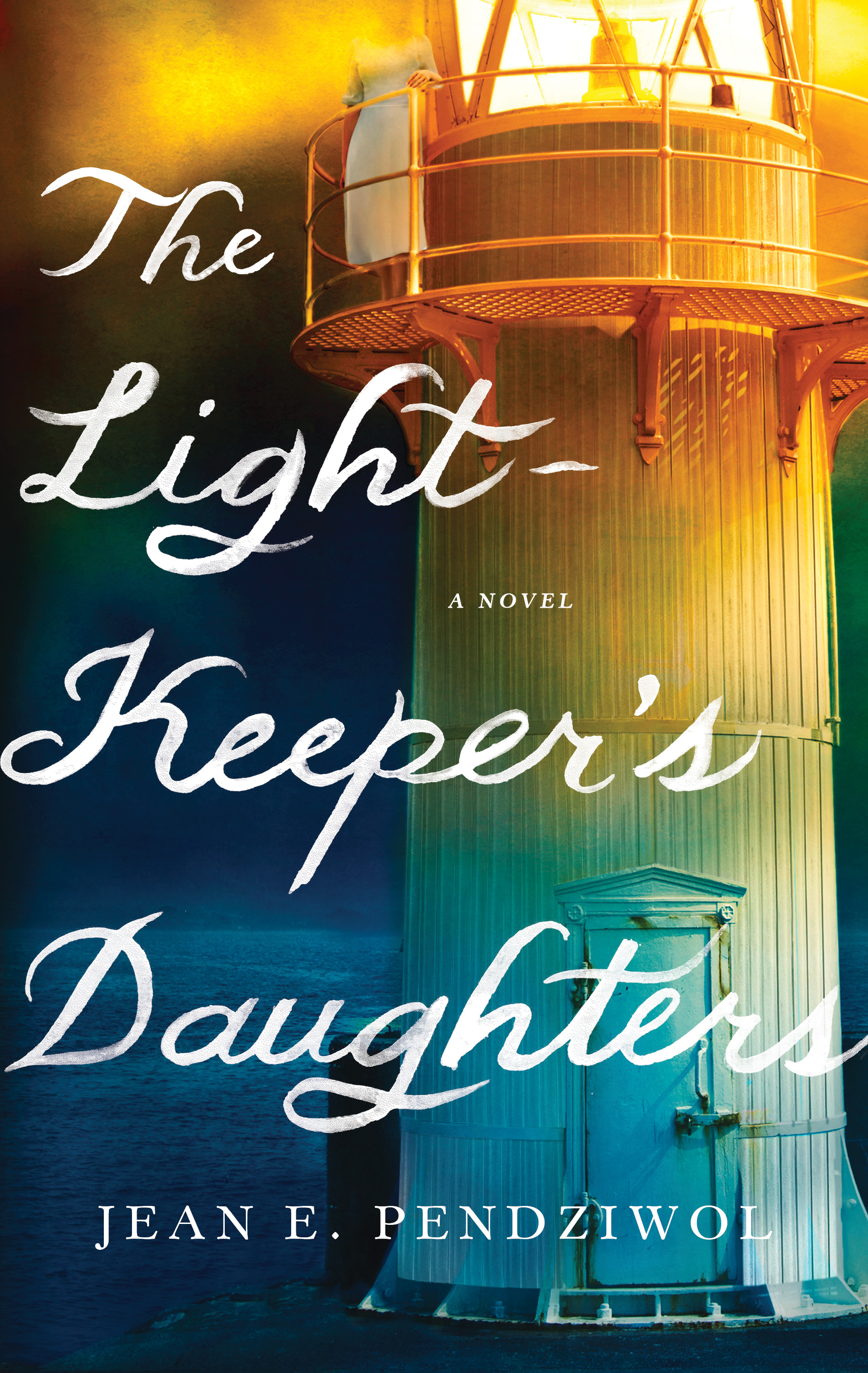U.S. version of the book cover of The Lightkeeper's Daughters