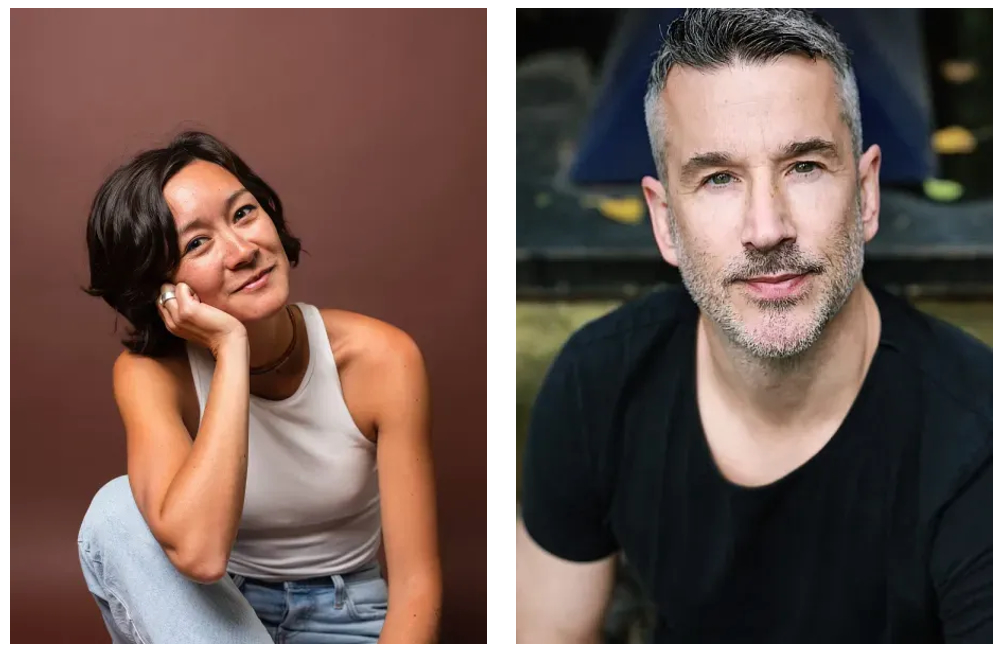 Faculty choreographers Karina Johnson and Chris Houston