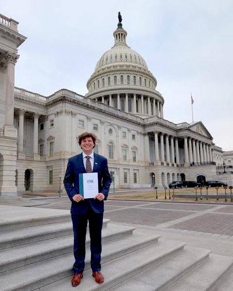 Andexler at the training in Washington, D.C.