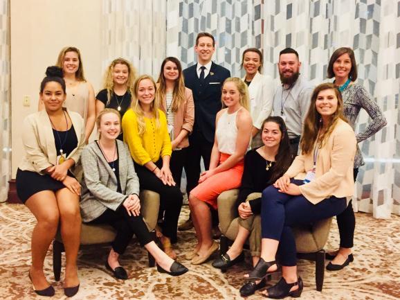 Eleven Northern Michigan University students attended the annual Public Relations Student Society of America National Conference