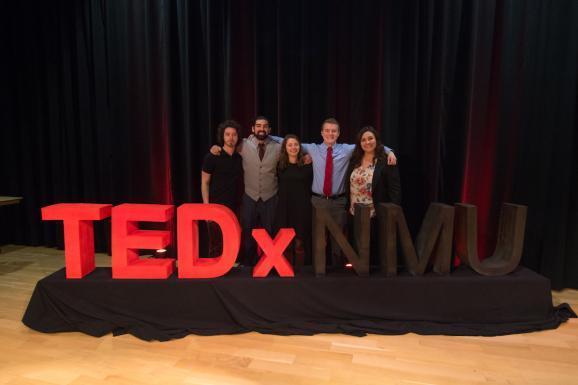 Image of TEDxNMU stock photo