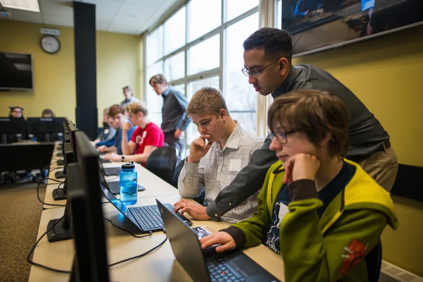 U.P. Cybersecurity Institute at NMU grand opening photo