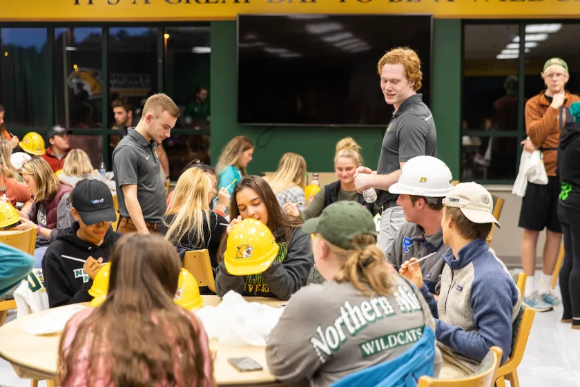 Decorating hard hats