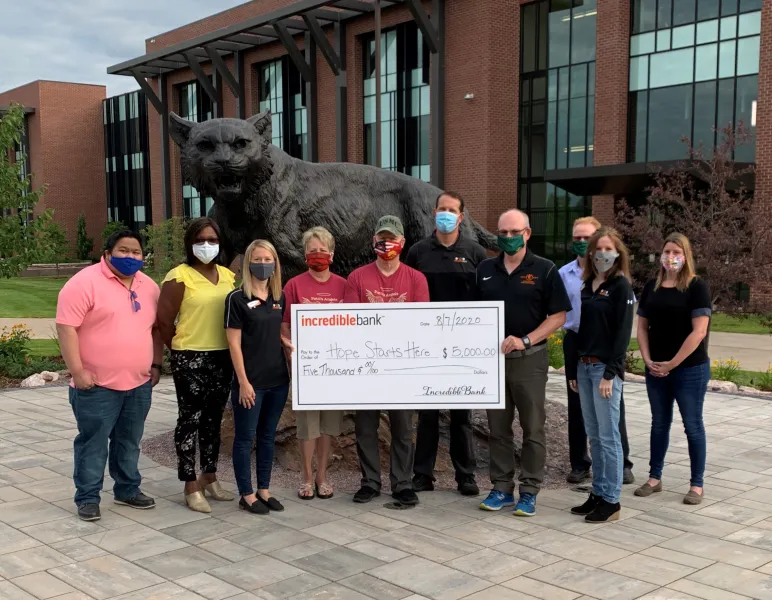 Check presentation on NMU's campus
