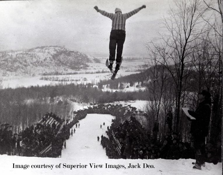 Ski-jumping image courtesy of Superior View Images, Jack Deo.