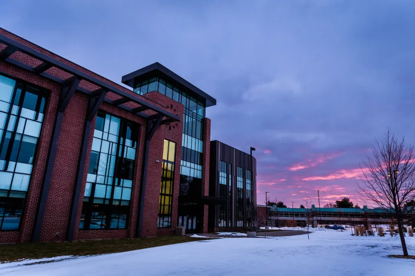NMU winter stock photo