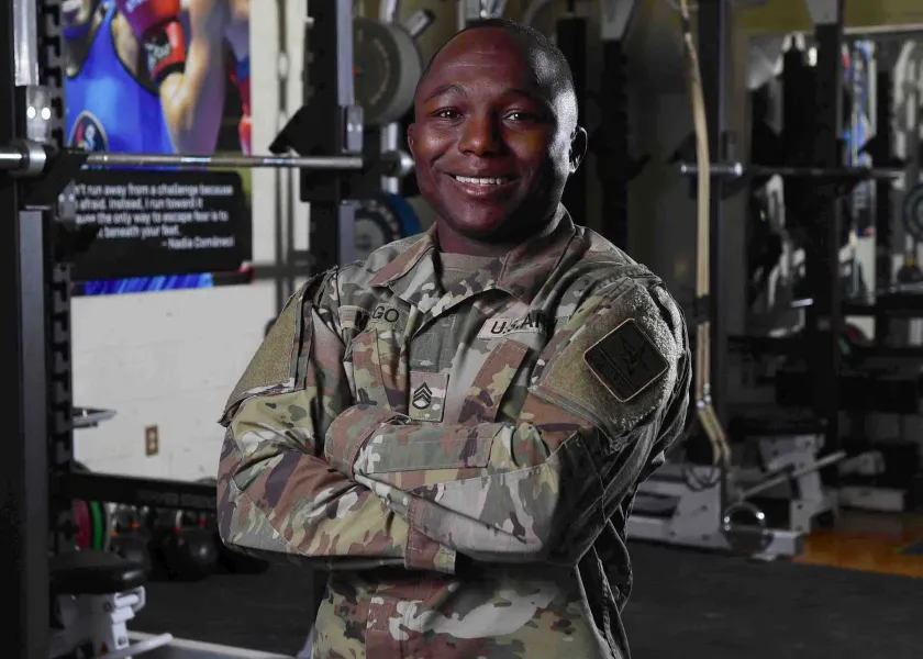 Mango (Army/WCAP photo)