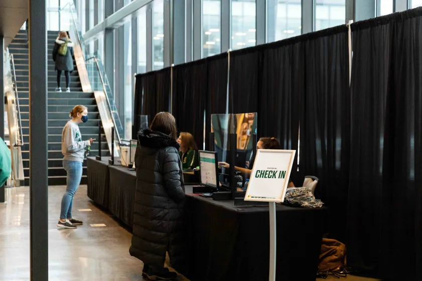 Passport to Campus testing event