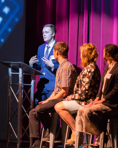 Stock photo of previous Big Pitch competition