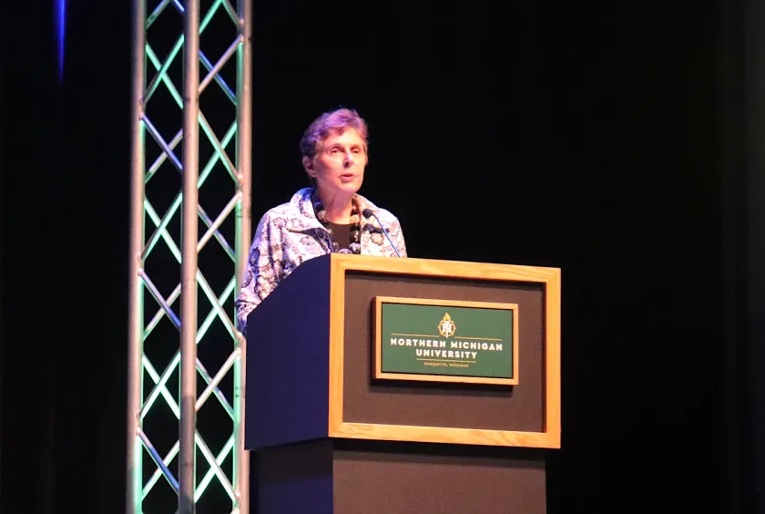 NMU President Kerri Schuiling