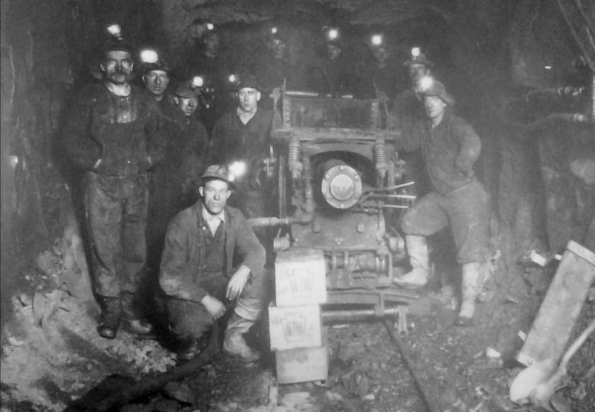 Barnes-Hecker miners before the tragedy