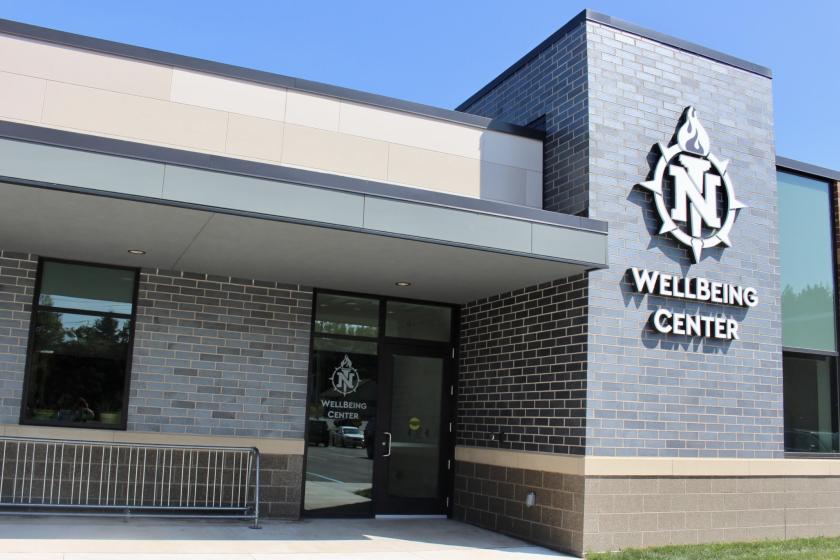 New WellBeing Center off Lincoln Avenue, which has a drive-thru pharmacy and expanded parking lot