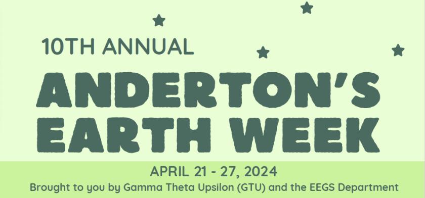 Anderton's Earth Week graphic (from event poster)