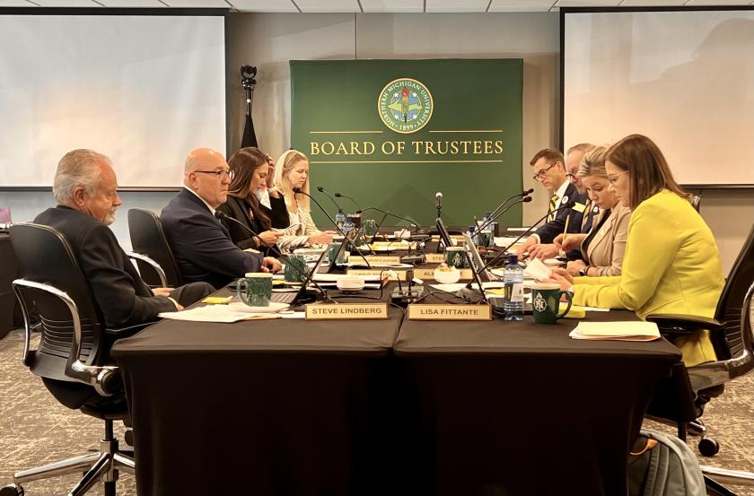 NMU Board of Trustees meeting May 3