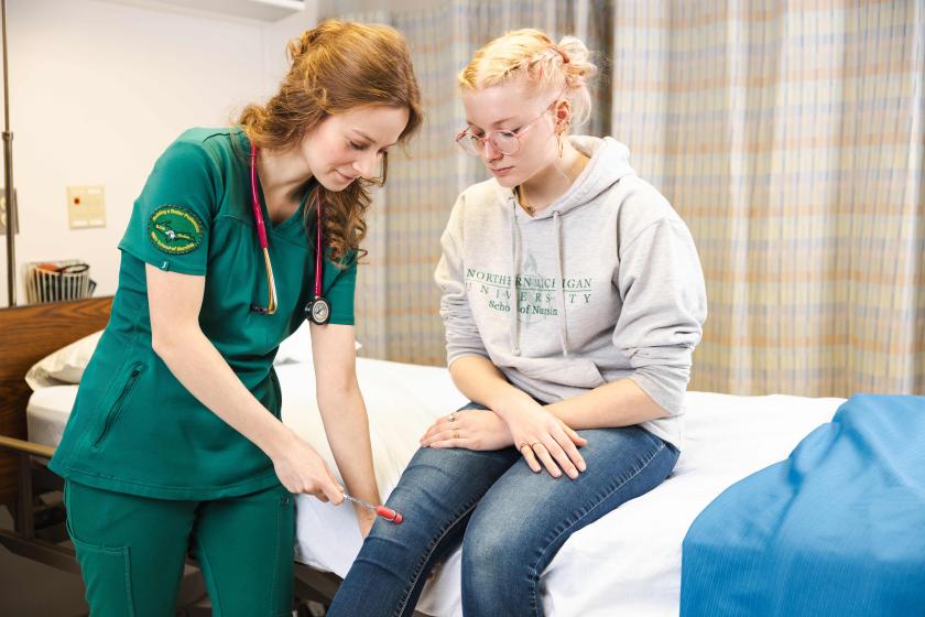 NMU Nursing Department stock photo