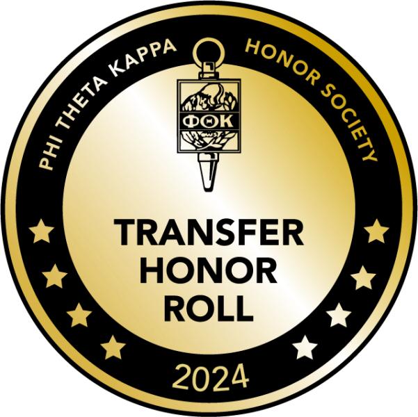 PTK Transfer Honor Roll Seal