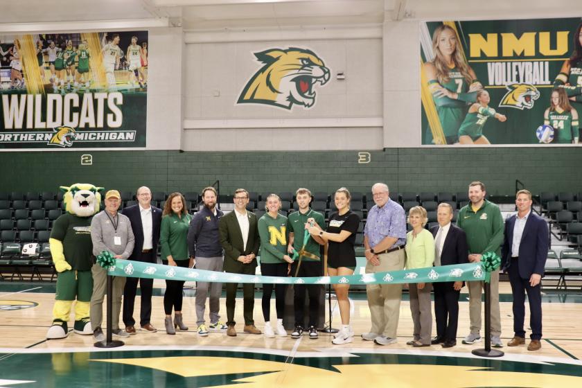 Ribbon-cutting held after the rededication ceremony