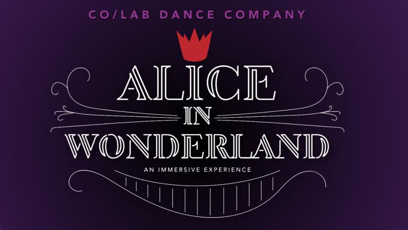 "Alice in Wonderland: An Immersive Experience" graphic