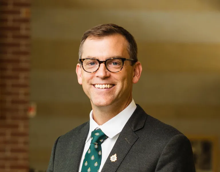 NMU President Brock Tessman