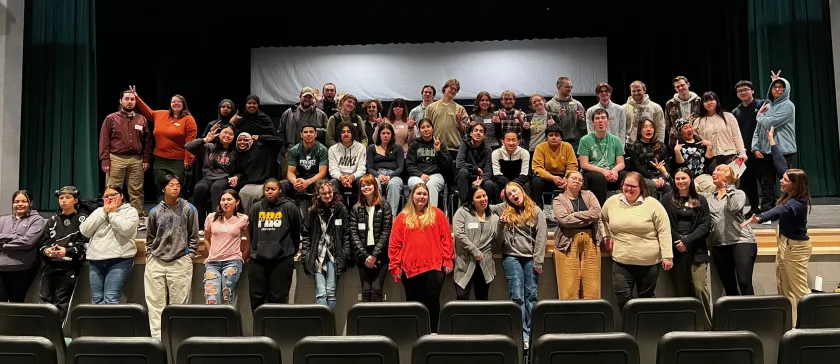 Students at Preble High School