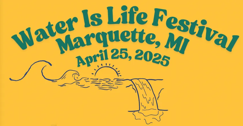 Water is Life Festival graphic