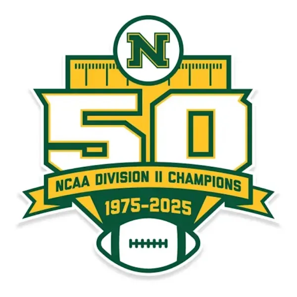 50th Anniversary NCAA DII Championship celebration logo