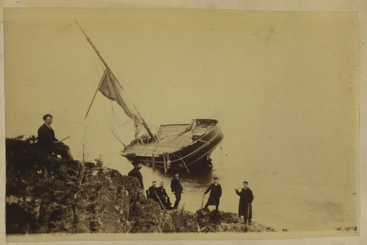 The Algoma shipwreck