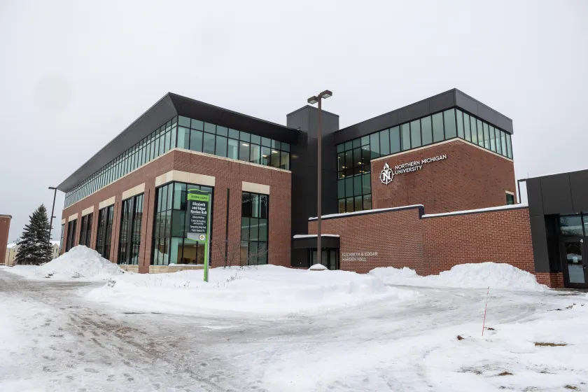 The newly renovated Harden Hall