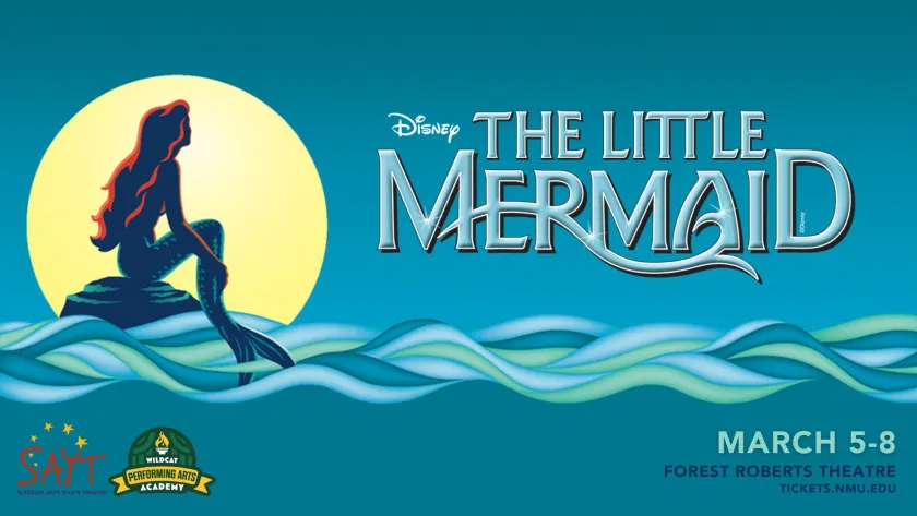"Disney's The Little Mermaid" promotional raphic
