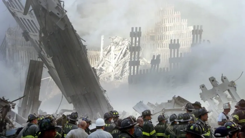 9/11 destruction (Reuters photo)