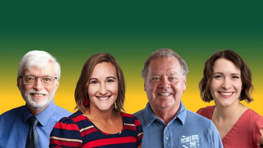 (L-R) Bertoline, Zdunek, Madigan, McFadden