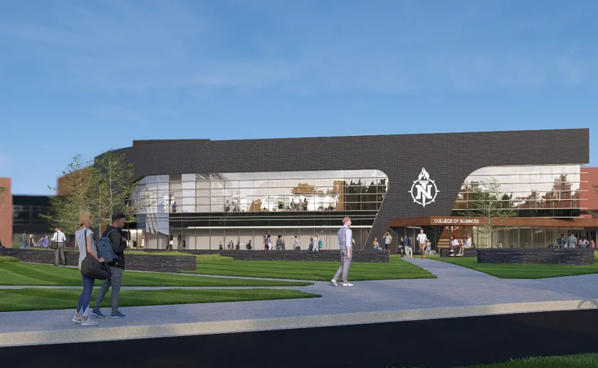 New Business Building Rendering