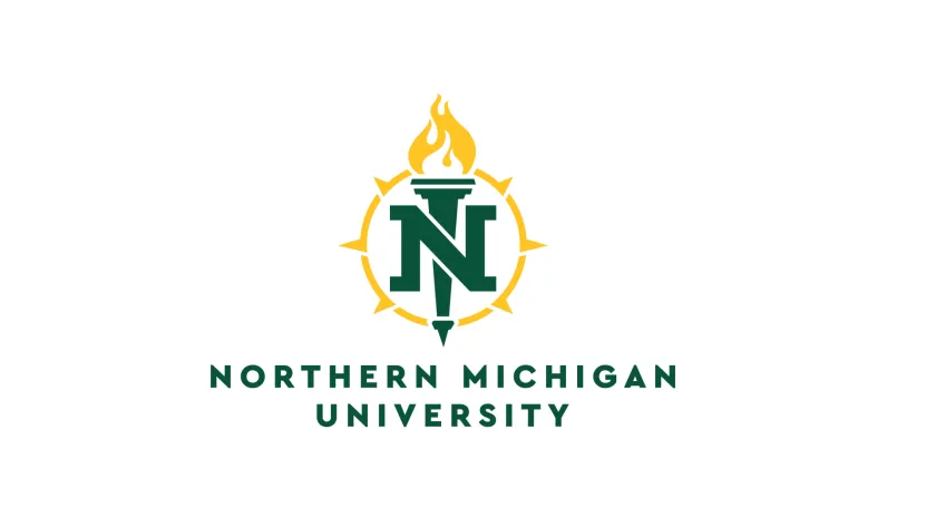 Northern Michigan University torch logo