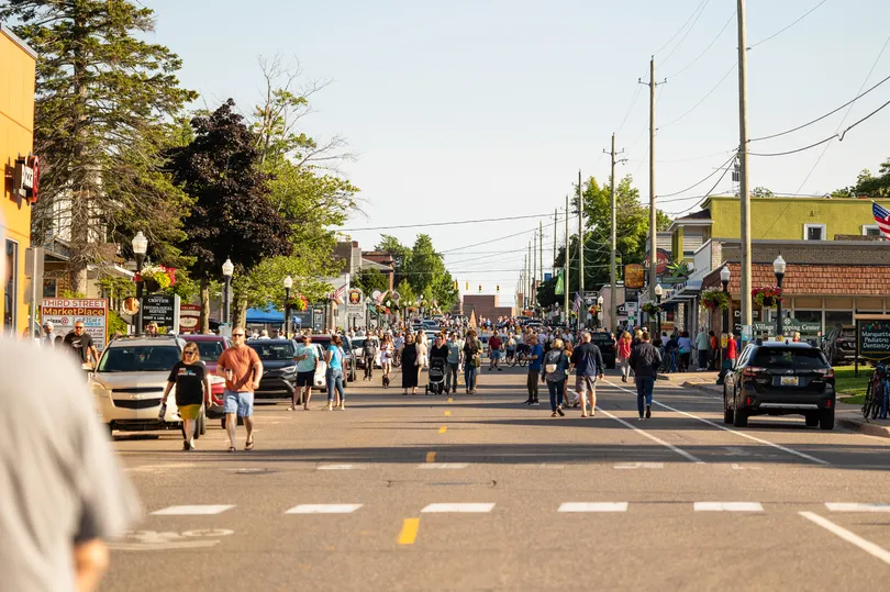 A recent Music On Third event draws a crowd. The Northern Shores Storywork Project will host a writing marathon during Sept. 19's Music on Third event.