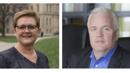 Susan Corbin and Glenn Stevens