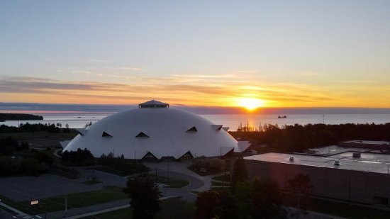 The Superior Dome, pictured here, will be home to the USA Wrestling National Training Site Greco-Roman wrestling program until the end of the winter 2028 semester, extending the program by one year.