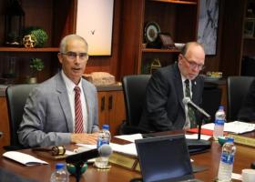 Image of Board Chair Robert Mahaney and President Fritz Erickson