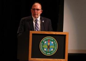 Image of NMU President Fritz Erickson