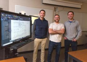 Image of the triplets Jacob, Phillip, and Ryan