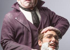 Paul Truckey as the barber Sweeney Todd