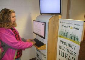 Image of Invent@NMU Kiosk