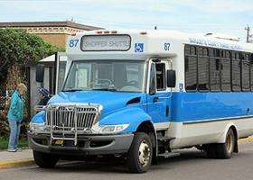 Image of a Marq-Tran Bus