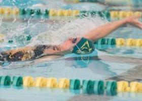 Swimming stock photo