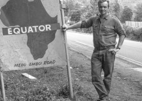 Warchol during a past research trip