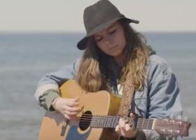 Bussell in music video still