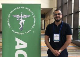 Alaqil at the American College of Sports Medicine annual meeting in Orlando earlier this year.