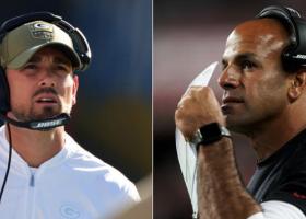 LaFleur and Saleh (NBC Sports)