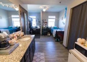 Room in The Woods complex.