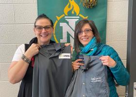 Hamari (left) and Gill