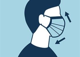 Face mask (CDC website image)